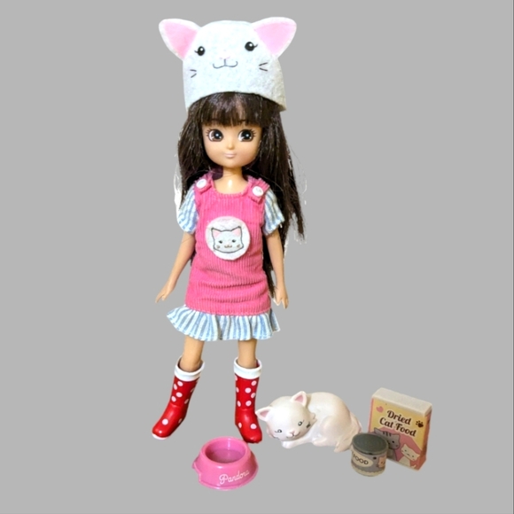 Lottie Doll Arklu Of London Anime With rare collector Pet Persian cat - Picture 8 of 15